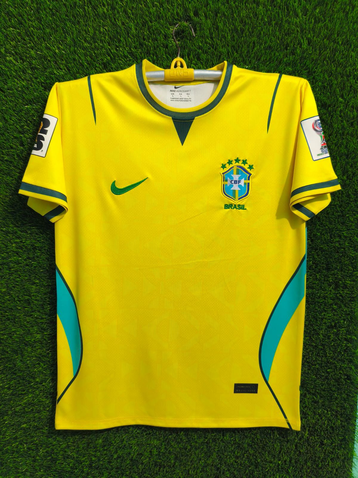 World Cup Embroidery Jersey Brazil